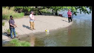 Granite Falls MN river fishing trips with buddies for the first time [upl. by Iru]