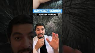 Flaky Scalp Weirdly Satisfying Treatment [upl. by Kieffer]