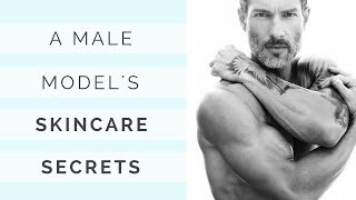 MY MORNING ROUTINE – Skincare Secrets From A Male Model [upl. by Atilrac]