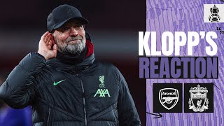 Klopps Reaction SecondHalf Performance Finding Solutions  Arsenal 02 Liverpool [upl. by Eanej]