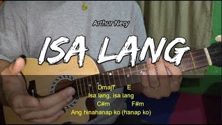 Isa Lang  Arthur Nery  Ukulele Tutorial [upl. by Danila]