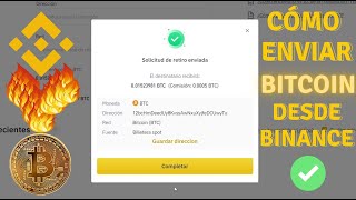 ✅ 💰COMO ENVIAR BITCOIN DESDE BINANCE A OTRA WALLET O PLATAFORMA EXTERNA 🚀 [upl. by Donahoe]