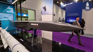 DSEI 2021 day 4 MBDA missiles TKMS XLUUV MSI Defence Seahawk IAI Sea Serpent antiship missile [upl. by Jaddo]