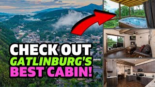 The BEST Cabin Rental For Your Next Vacation In Gatlinburg Tennessee [upl. by Aisatana896]