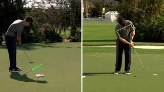 David Duval Putting Drills for Distance Control and Making Short Putts Under Pressure [upl. by Oilisab]