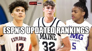 ESPNS UPDATED HIGH SCHOOL BASKETBALL RANKINGS [upl. by Pisano]