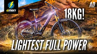 The Worlds Lightest Full Power EMTB  All NEW 2023 Giant Trance X Advanced E Elite [upl. by Wolfram]