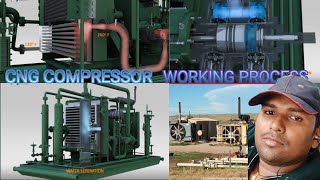 quotCNG Compressor Working Explain How natural gas compression works  compressor ki jankariquot [upl. by Eelinnej518]