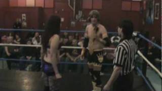 BCWA Fontlines 100th Episode  Jarek 120 vs Allysin Kay [upl. by Wilburn857]