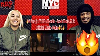 A BOOGIE WIT DA HOODIE  LOOK BACK AT IT REACTION 🔥 ‘THIS FIRE’ PROMO ARTIST DOTY  UBER EVERYWHERE [upl. by Farland]