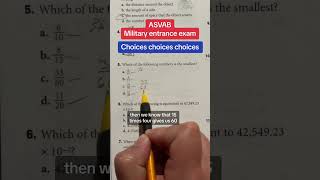 ASVAB AFQT Math Knowledge practice answers 5 [upl. by Ogilvy]