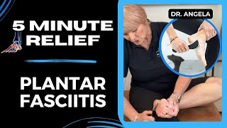 Plantar Fasciitis Treatment With Fascial Release SelfMassage [upl. by Nnayelhsa202]