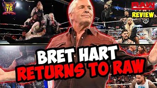 WWE RAW 9924 Review  IC Tournament comes to an END BRET HART COMES BACK  WOTR Ep 64 [upl. by Bertram970]