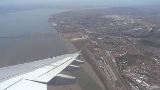 SATA Azores Airlines Airbus 310 Takeoff Lisbon [upl. by Adiraf997]