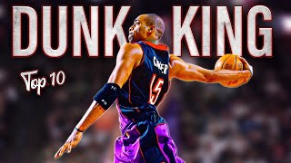 Vince Carter DUNK Over 7 Foot Player  All Time Best Dunks [upl. by Marabel]