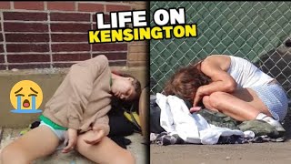 America SAD LIFE  Streets of Kensington Ave Philadelphia Part 50 May Highlight [upl. by Lebatsirc]