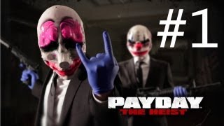 Payday The Heist Gamplay Walkthrough Part 1  First World Bank [upl. by Derfiniw719]