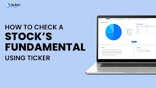 Everything about any Stock in one Place  How to find a stocks fundamentals  Ticker Tutorial [upl. by Boudreaux]