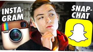 INSTAGRAM VS SNAPCHAT [upl. by Abehsile518]