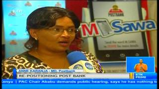 Postbank launches mobile phone based account dubbed msawa [upl. by Ralaigh]