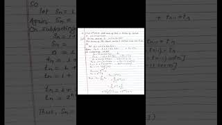 Find the nth term and sum of first n terms of the series 1 5 13 29 sequence and series XII [upl. by Arta]