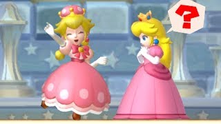 New Super Mario Bros U Deluxe  Peachette wants to rescue Peach [upl. by Klecka]