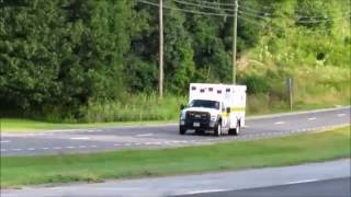 Botetourt County  Medic 122 and Medic 752 Responding [upl. by Jarrad849]