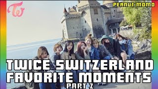 TWICE SWITZERLAND  CHAPLIN MUSEUM AND GROCERY STORE FAVORITE MOMENTS [upl. by Llerahs]