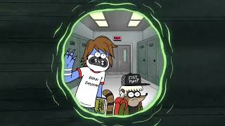 Regular Show  A Skips In Time  Sending Wolks To His Time Scene [upl. by Inafit]