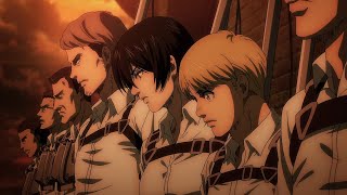 Attack on Titan Season 4 Part 2 Episode 6 OST  Barricades Anime Version [upl. by Alrahs852]