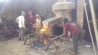 CI CASTING IN Cupola furnace PART1 mob 919217848770 [upl. by Delamare316]