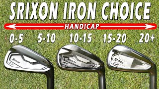 HOW to Choose the RIGHT SRIXON Iron for your HANDICAP [upl. by Emlynn]