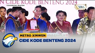 Metro Xinwen  Lowell dan Cecil Jadi kode Cide Benteng 2024 [upl. by Weaks]