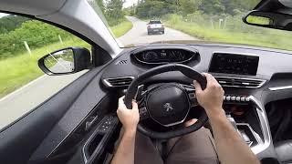 PEUGEOT 3008 2019 16 THP TURBO  TEST DRIVE ONBOARD POV GOPRO [upl. by Undry]