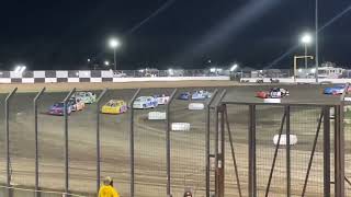 Street Stock Feature Davenport Speedway dirttrackracing April 122024 [upl. by Hannavas]