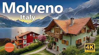 Molveno Italy  Walking Tour 4K UHD [upl. by Morgana]