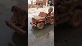 Diy mini people  mini car  Mini Creative 【Mud Mini Creative】minicreative minimachine [upl. by Auqenat106]