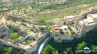 El Castell de Xàtiva por Novavista Drone [upl. by Anitel]