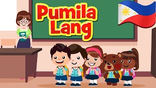 Pumila Lang  Fall in Line Song  Flexy Bear Original Awiting Pambata Nursery Rhymes [upl. by Agace]