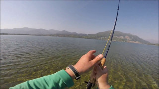 Fly Fishing quotcaccia sul lago di pusiano quot [upl. by Ettenirt]