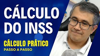 CÁLCULO DO INSS  NOVA TABELA Atualizada Método Fácil e Prático [upl. by Nirmak943]