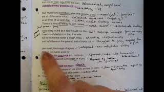 Annotation of Remains by Simon Armitage [upl. by Sidras]