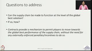 Week 05 Lecture 22 Newsvendor Case Probabilistic Setting amp Contracts I amp II [upl. by Aicac]