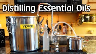 How To Distill Your Own Essential Oils and Farm Vlog  vevorofficial [upl. by Anaeli817]