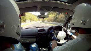 Nurburgring in a Renault Clio 14 16v [upl. by Fredia]