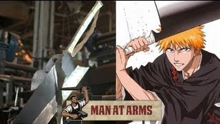 Ichigos Zangetsu Sword Bleach  MAN AT ARMS [upl. by Bunns]