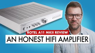 A GREAT AMPLIFIER to Get Started in HIFI  ROTEL A11 MKII Review [upl. by Salvadore749]