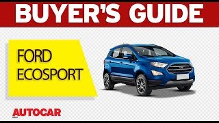 Ford EcoSport  Which Variant to Buy  Autocar India [upl. by Itsirhc]