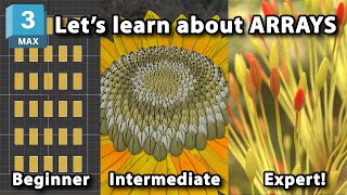 Introduction to Arrays in 3ds Max [upl. by Bannasch]