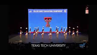 Texas Tech University Pom  UDA Nationals 2024  Finals [upl. by Dolora259]